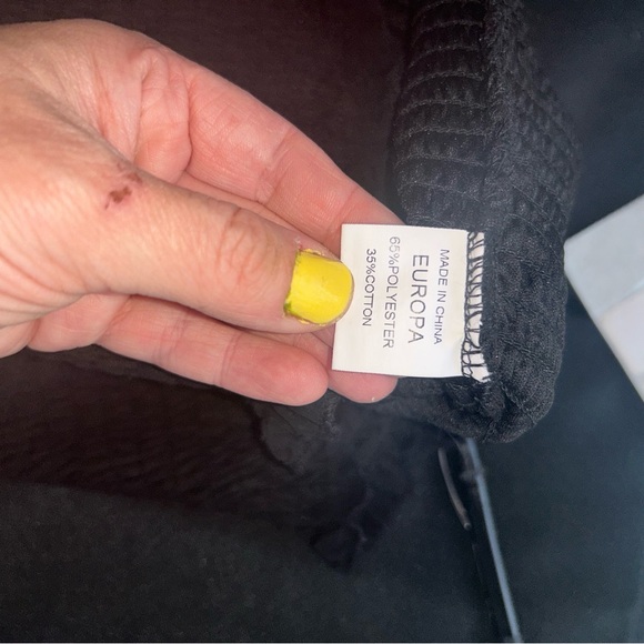 Europa The Label Women’s Dress Size L –Ruffled, sheer sleeves - Picture 8 of 11